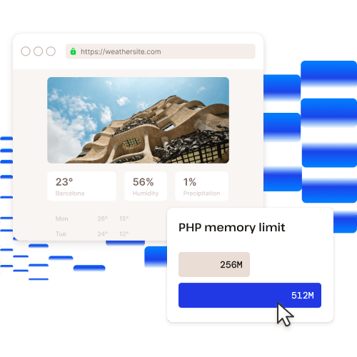 php geheugenlimiet upgrade